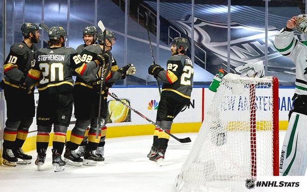 Les Golden Knights blanchissent à leur tour les Stars