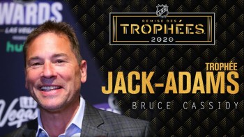 Bruce Cassidy remporte le trophée Jack-Adams