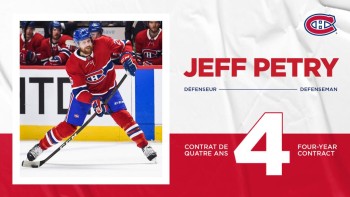 Jeff Petry prolonge de quatre ans avec le Canadien