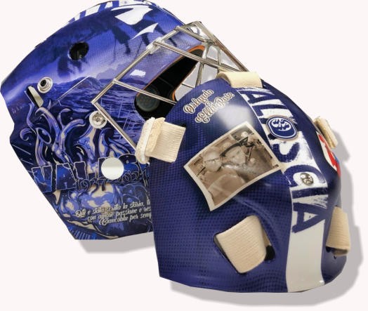 Le nouveau masque de Benjamin Conz pour la saison à venir