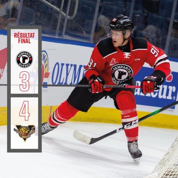 Les Remparts de Québec débutent par une défaite