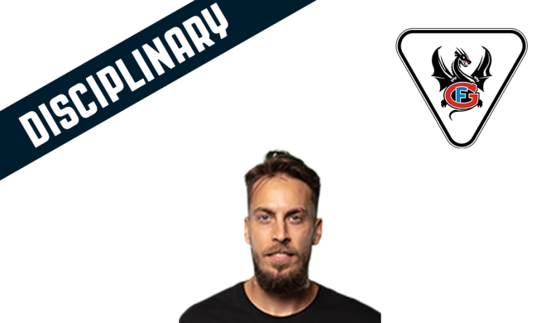 Yannick Herren suspendu pour un match