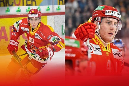 Kevin Fey et Janis Moser s'engagent à long terme avec Bienne