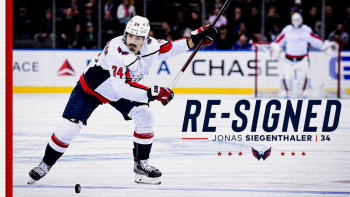 Les Capitals offrent un nouveau contrat à Jonas Siegenthaler