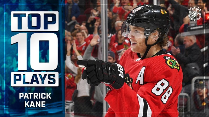 Top 10 des jeux de Patrick Kane la saison passée