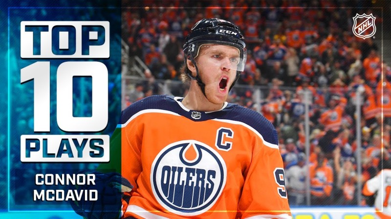 Top 10 des jeux de Connor McDavid la saison écoulée