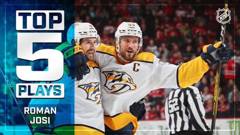 Top 5 des plus beaux jeux de Roman Josi la saison écoulée