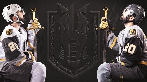 Le club ferme des Golden Knights dévoile des maillots de la même veine que Vegas