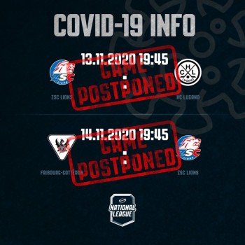 Zurich en quarantaine, deux matchs repoussés