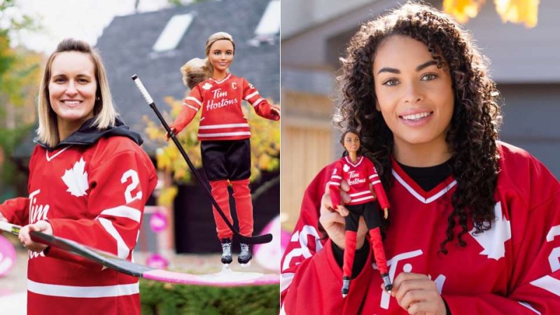 Une Barbie en faveur du hockey féminin et de sa diversité