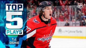 Top 5 des jeux de T.J. Oshie