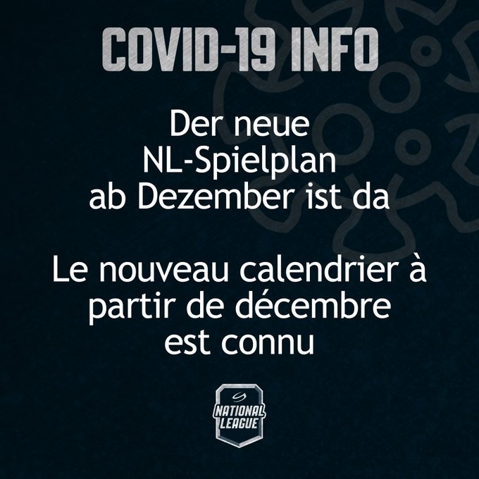 Le nouveau calendrier pour la suite du championnat est disponible
