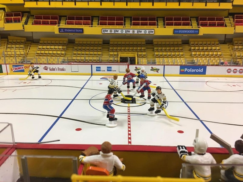 Une superbe réalisation des affrontements Bruins vs Canadien au Boston Garden