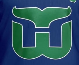 Maillots des Nordiques de Québec et des Hartford Whalers
