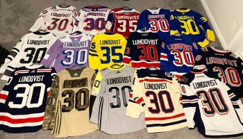 Une bien belle collection de maillots d'Henrik Lundqvist