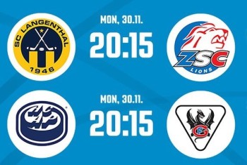 Formation des équipes pour les matchs du soir en Coupe Suisse