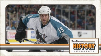Joe Thornton était échangé il y a tout juste 15 ans, ses chiffres depuis