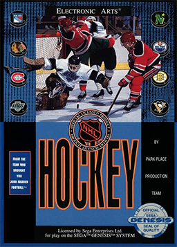 Une collection complète des jeux NHL d'EA Sports
