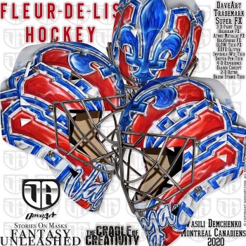 Le nouveau masque de Vasili Demchenko avec le Canadien