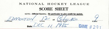 Un match de NHL à 21 buts il y a tout juste 35 ans