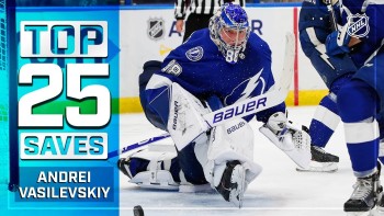 Les 25 plus beaux arrêts d'Andrei Vasilevskiy la saison dernière