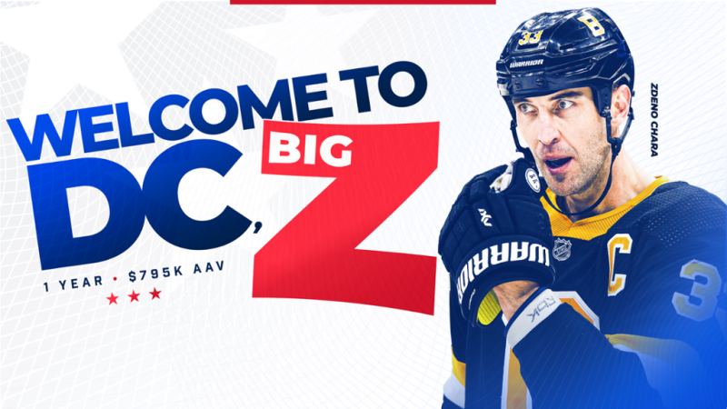 Zdeno Chara rebondit à Washington