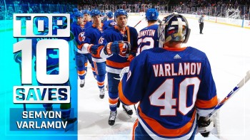 Top 10 des arrêts de Semyon Varlamov la saison dernière