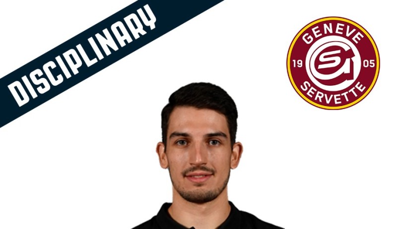 Damien Riat suspendu 7 matchs