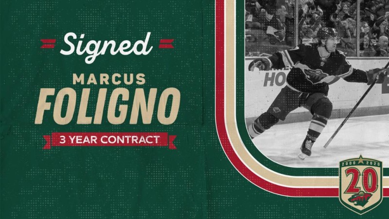 Marcus Foligno signe un nouveau pacte avec le Wild