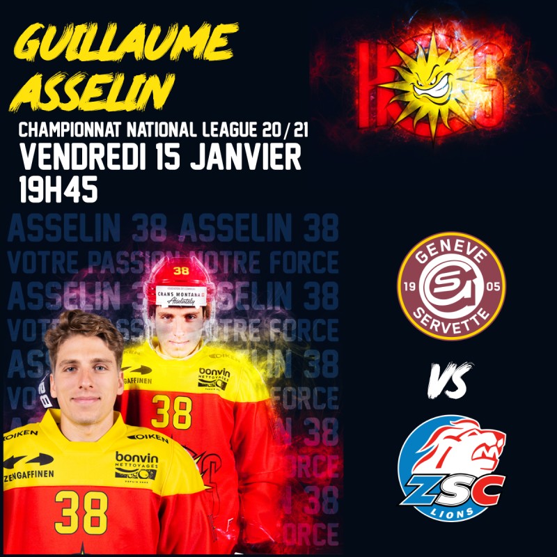 Guillaume Asselin en renfort pour Genève