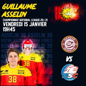 Guillaume Asselin en renfort pour Genève