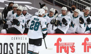 Fortunes diverses pour nos Suisse de NHL, un match à trois points pour Timo Meier mais une défaite