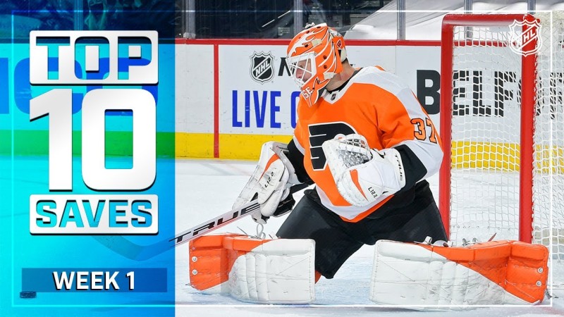 Top 10 des plus beaux arrêts de la première semaine de NHL