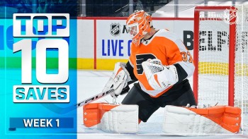 Top 10 des plus beaux arrêts de la première semaine de NHL