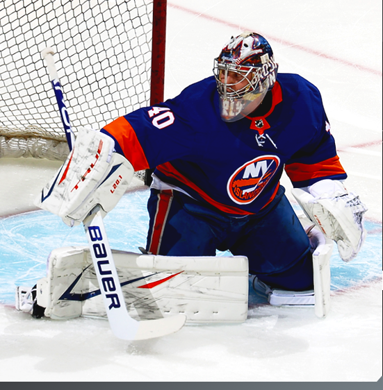 Semyon Varlamov a fini par céder après plus de 142 minutes de jeu
