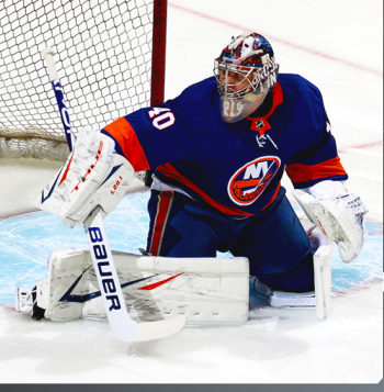 Semyon Varlamov a fini par céder après plus de 142 minutes de jeu