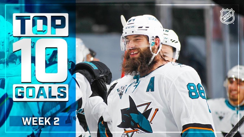 Top 10 des plus beaux buts de cette deuxième semaine de NHL