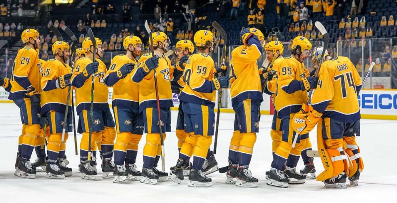 Les Predators battent à nouveau les Blackhawks