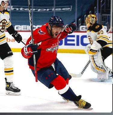Alex Ovechkin grimpe au 7e rang des meilleurs marqueurs de l'histoire de la LNH