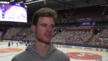 Mirco Müller s'exprime après son arrivée à Leksands IF
