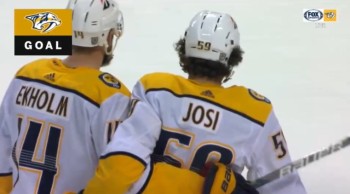 Roman Josi aide à la belle remontée des Predators, Nino Niederreiter marque mais avantage à Pius Suter et Philipp Kurashev, grosse soirée pour Lorenzo Canonica