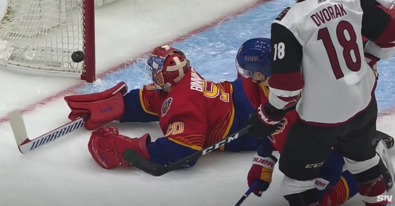 Une belle série d'arrêts de Jordan Binnington