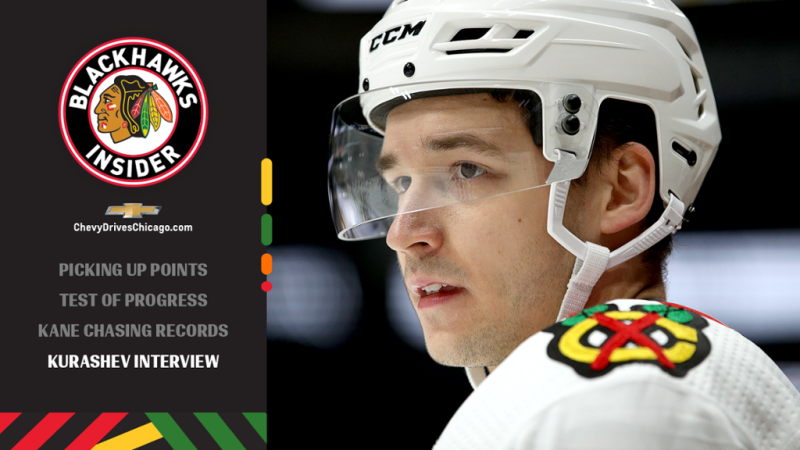 Philipp Kurashev s'exprime sur son début de saison avec les Blackhawks