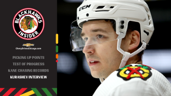 Philipp Kurashev s'exprime sur son début de saison avec les Blackhawks
