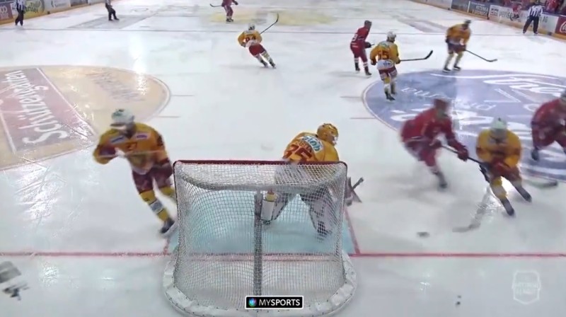 Marcus Nilsson a marqué un autogoal original pour Langnau