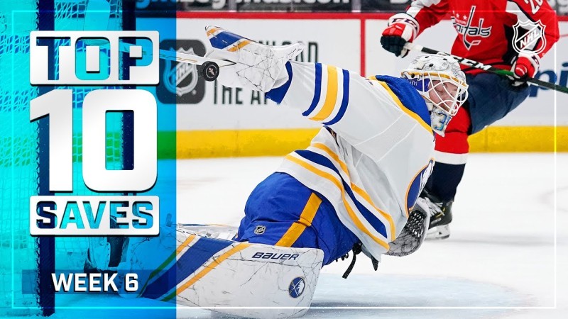 Top 10 des plus beaux arrêts de la dernière semaine en NHL