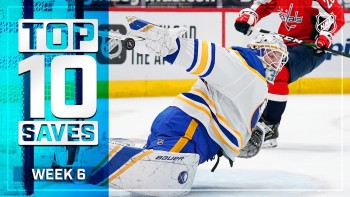 Top 10 des plus beaux arrêts de la dernière semaine en NHL