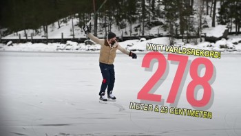 Dick Axelsson signe une passe de... 278 mètres