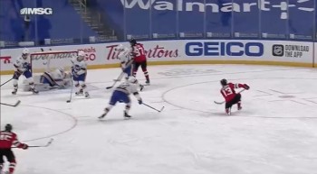 Linus Ullmark out un mois après son spectaculaire arrêt sur Nico Hischier