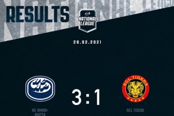Résumé vidéo du match Ambri vs Langnau